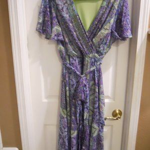 ONE WORLD SHEER DRESS